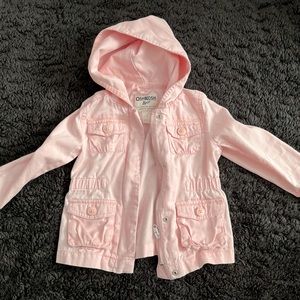 Hooded Twill Utility Jacket